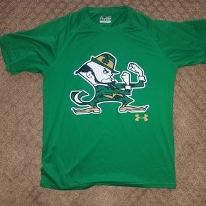 Notre Dame Fighting Irish Green Medium Shirt